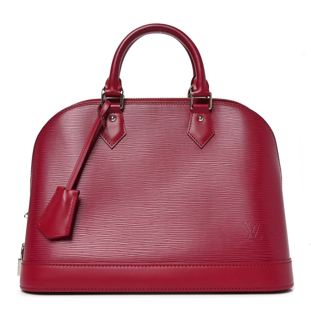 Louis Vuitton Epi Alma Pm Fuchsia #290221L12B
